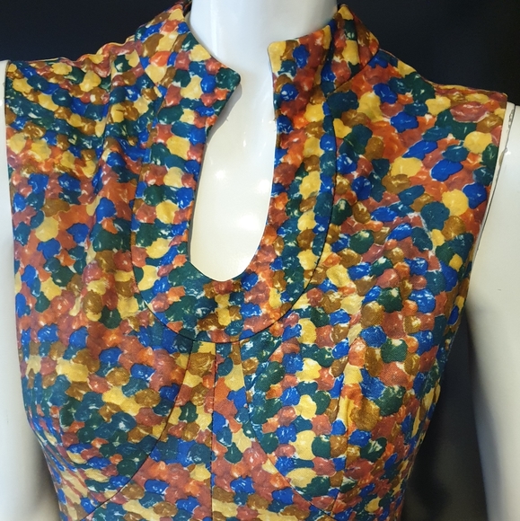 LESLIE FAY - Vintage 1970s Open Halter Neck maxi dress, Size AU S/M - Picture 2 of 9